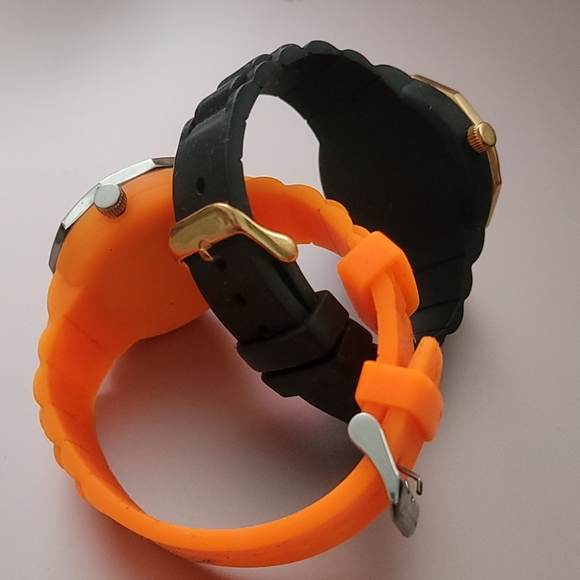 Oceanaut Sport Acqua Watch 2 pair Orange and Black - Picture 5 of 7